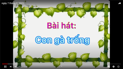 NBTN: Con gà trống_GV Phạm Thị Thu Trang